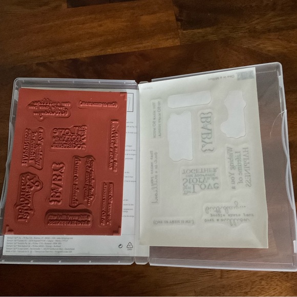 Stampin Up! One in a Million set of 10 clear mount stamp set - Picture 4 of 5